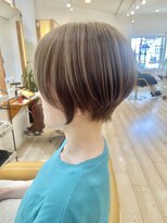 モリオ フロム ロンドン 成増店 【morio成増 セリザワ】ショートボブ アンブレラカラー