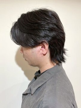 コロ(COLO) 【吉祥寺】 メンズカット センターパート ウルフカット