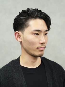 2WAYクロップセンターパート×色気ウェーブ