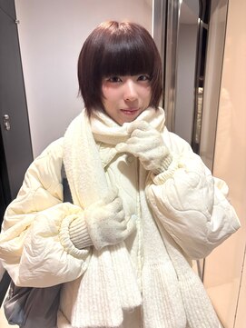 シータ(sheta) 【表参道sheta/riria】カシスブラウンショートボブ
