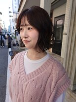 エヴリンアンドペイジ(Evelyn&paige) 暖色系カラー/ニュアンスパーマ【神戸元町/水原】