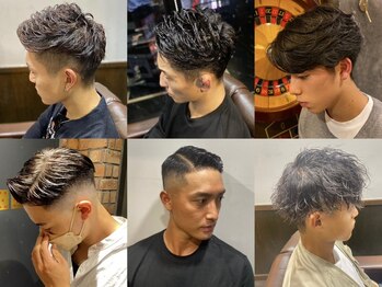 ビヨンドザバーバー 品川 青物横丁(BEYOND THE BARBER)の写真/朝の準備を5分短縮。ビジネスマンの髪質を活かしたパーマで清潔感と色気が両立する理想の姿へ《青物横丁》
