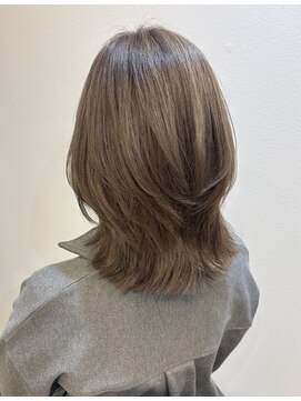 エヌヨンブンノイチ 茅ヶ崎(n1/4) 30代40代50代60代くびれミディアムレイヤーカット前髪あり