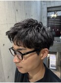 大人ショートパーマ