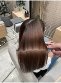 銀座 髪質改善美髪矯正ストレート 鏡面仕上げ