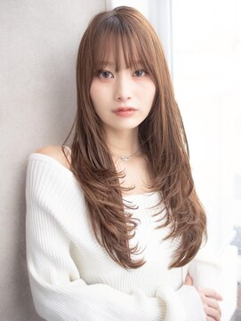 ラビス 浦和(Lovis) ハッシュカット/顔周りカット/ダークブラウン/シャギーカット