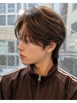 ポーチバイハニー オモテサンドウ(PORCH by HONEY omotesando)&nbsp;横浜マッシュフェザーパーマニュアンスパーマセンターパート韓国