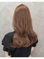 リア トーキョー(Lia TOKYO)&nbsp;【工藤武士】まろやかベージュの大人可愛いゆる巻きロングヘア