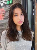 フィーリーカラー 大阪梅田店(feery color)&nbsp;オリーブベージュショートミニボブグレージュブリーチレイヤー