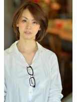 ナナナ パレナ 大津膳所店(nanana parena)&nbsp;ひし形シルエットで似合わせ艶ボブスタイル♪【nanana parena】