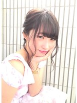 【Anfye for prco】ゆるふわ透け感ルーズアップ