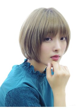 エルデ ナインズ ヘアー スタンド 川口店(elde 9's HAIR STAND) クラシカルボルドーヴェールウェーブワンレン大人ボブ斜めバング