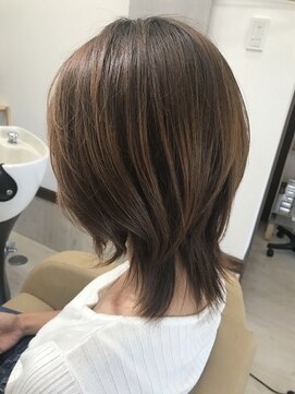 お手入れ簡単ウルフカット L019678869 見崎美容室のヘアカタログ