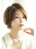 【山方　直也】小顔×マッシュショート×大人かわいい×耳かけ