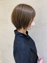 モリオ フロム ロンドン サッポロファクトリー店(morio FROM LONDON)&nbsp;【morio】札幌ショート　横から見ても形が綺麗なショート