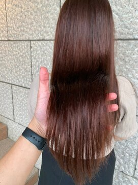 ライズ バイ レボ 柏店(RISE by REVO) イメチェン/似合わせカット/フルバング/レッドブラウン/柏