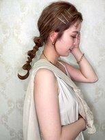 ジルバイジアン(JILL by GIEN)&nbsp;簡単紐アレンジ おくれ毛cut @sarina