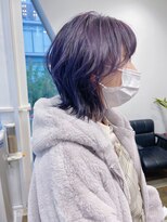 ジゼル(GiseL)&nbsp;ウルフラベンダー♪ダブルカラー/ブリーチ/髪質改善/レイヤー