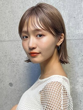 オーブ ヘアー エテ 宮古島2号店(AUBE HAIR ete) ナチュラル外ハネボブ/20代30代40代/外ハネ