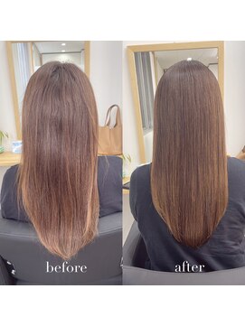 リアン 四条大宮店(Lien) 『髪質改善』ストレートエステ（縮毛矯正）（リタッチ可）