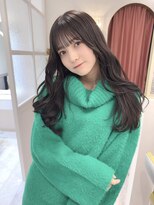 ランド 原宿表参道(LAND)&nbsp;前髪カットが可愛い☆透明感カラー☆ブラウンベージュ☆