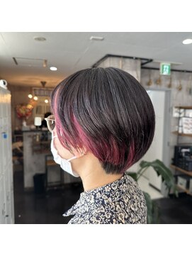 トゥーミー(to mee) ショート×インナーカラー♪