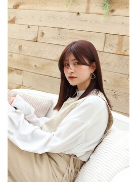 エクリ シセイドウ 麻布十番店(equri×SHISEIDO) ピンクブラウンミディ