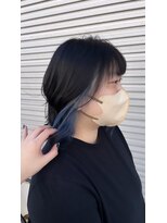 ポイントファイブバイソレイユ 藤沢店(.5 by SOLEIL)&nbsp;チラッと可愛いインナーカラー♪♪【インナーカラー】