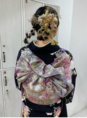 成人式着付ヘアセット♪