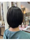 新規お得クーポンあり【見附 今町】黒髪ボブヘア