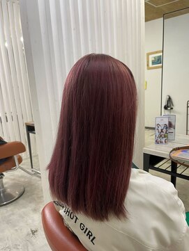 ヘアーサロン ヴィアルス 松原店(hair salon VIARS) ピンクカラー