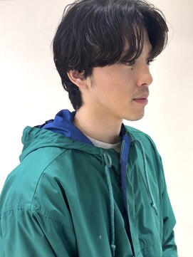 クレビアテン(CreBiA ten_) センターパート 【スパイラルパーマ】