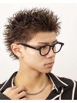 エース(ACES) ベリーショート×スパイキーショート×アップバング