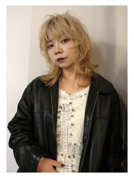 ブロック ジャポン(bloc japon) medium wolf × white beige