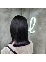 エピ(epi)&nbsp;艶ボブインナーパープル