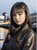 リークフー(Ree cu fuu)&nbsp;グレーベージュカラーダークアッシュベージュくすみカラー黒髪