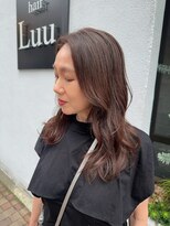 ルー ハナレ(Luu HANARE)&nbsp;ピンクブラウンカラー神戸/東灘/住吉/御影/岡本/摂津本山/芦屋