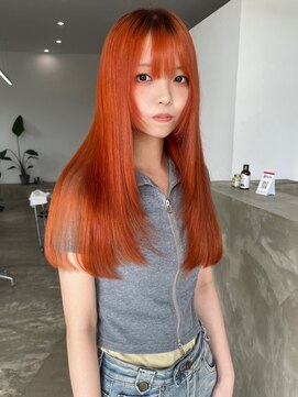 ノートエートル 西金沢(Nought etre) 10代20代韓国ブリーチハイトーンデザインカラーレイヤーカット