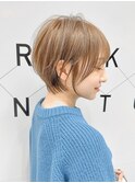 グレージュくびれショート/20代/30代/40代/50代