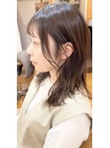 函館/似合わせカット/レイヤー/大人可愛い/グレージュ/透明感