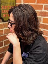 ヒロギンザバーバーショップ 神楽坂店(HIRO GINZA BARBER SHOP)&nbsp;ハーフカールロング