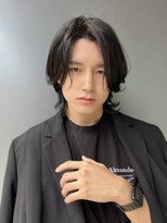 トルネード(TORNADO) メンズヘア センターパート カルマニュアンスパーマK20241026