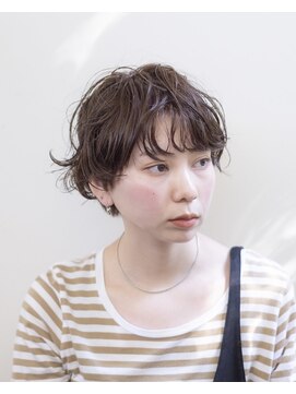 ルプラ ブリリアント(le-pla brilliant) マッシュショート/パーマ/ボブ/ベージュ/ブリーチなし/豊橋/豊川