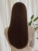 ビームズ トータルビューティー 西中島店(Bee ms Total Beauty) サラツヤロングベージュカラーブリーチしない透明感カラー