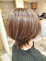ヘアサロン アンフェール(Hair Salon Amfaire) 小林/ボブレイヤー/多毛/３０代４０代/簡単セット