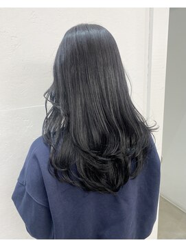 グリーン 高田馬場(green) 【SANA】自然光で可愛いネイビーブラックカラー