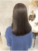 髪質改善カラー×チョコレートブラウン