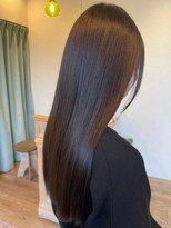 ハクバイジェービー 稲毛(hak by jb) 似合わせカット/メルディカラー/フェミニンロング