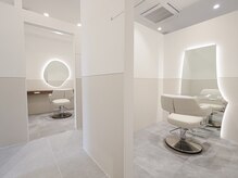 サロウィン 岡山店(SALOWIN)の雰囲気（全席半個室/個室空間になります[岡山/美容室/髪質改善/個室空間]）
