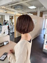 キャパジャストヘアー(CAPA just hair)&nbsp;パーマ&白髪をぼかす明るめカラー